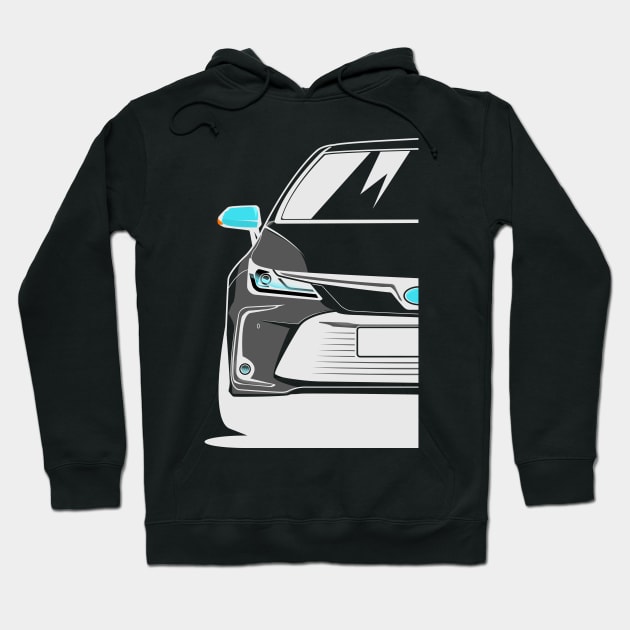 Corolla Altis Hybrid 2020 Hoodie by gaplexio